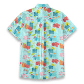 Hawaii colorful party Tiki print shirt